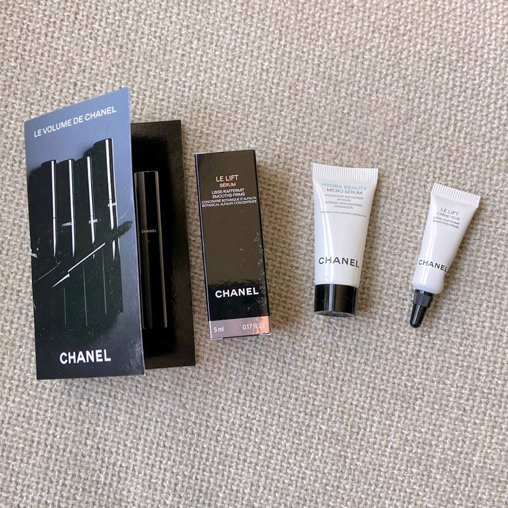 NWT Chanel | Bundle Le Lift Crème Yeux, Hydra Beauty Micro Serum, Le Lift Serum
